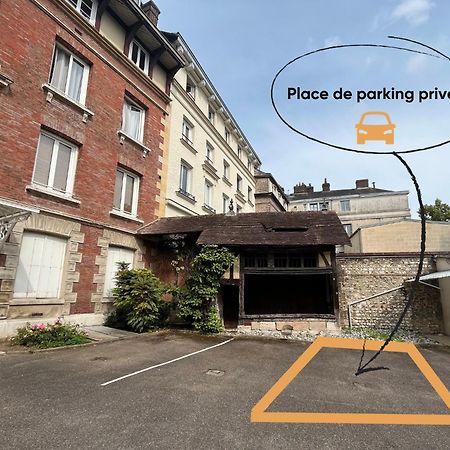 Le Flaubert, Appartement Et Parking En Centre Ville Rouen Exteriör bild